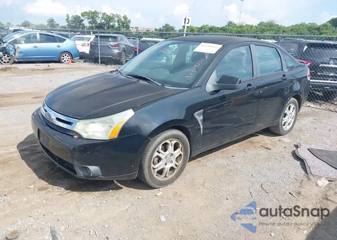2008 Ford Focus Se/Ses из США, поврежденный, VIN 1FAHP35N58W245170
